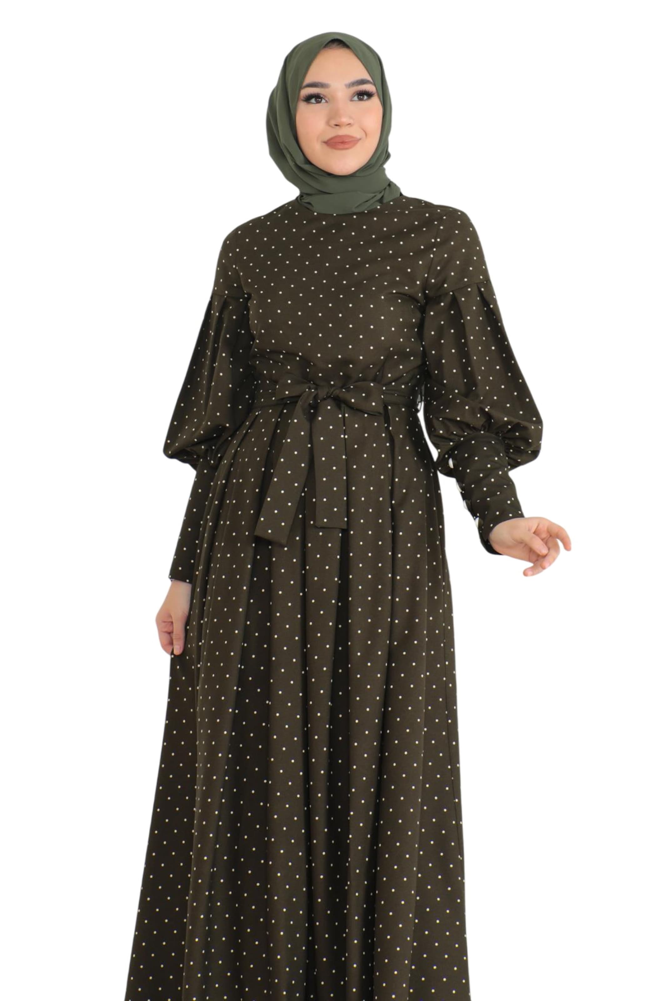 MODAMIHRAM Jurk in Groen