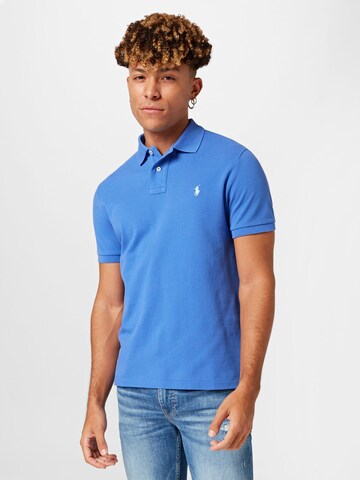 T-Shirt Polo Ralph Lauren en bleu : devant