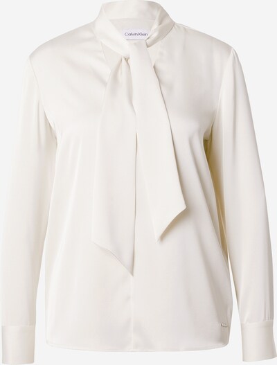 Calvin Klein Блуза в бял памук, Преглед на продукта