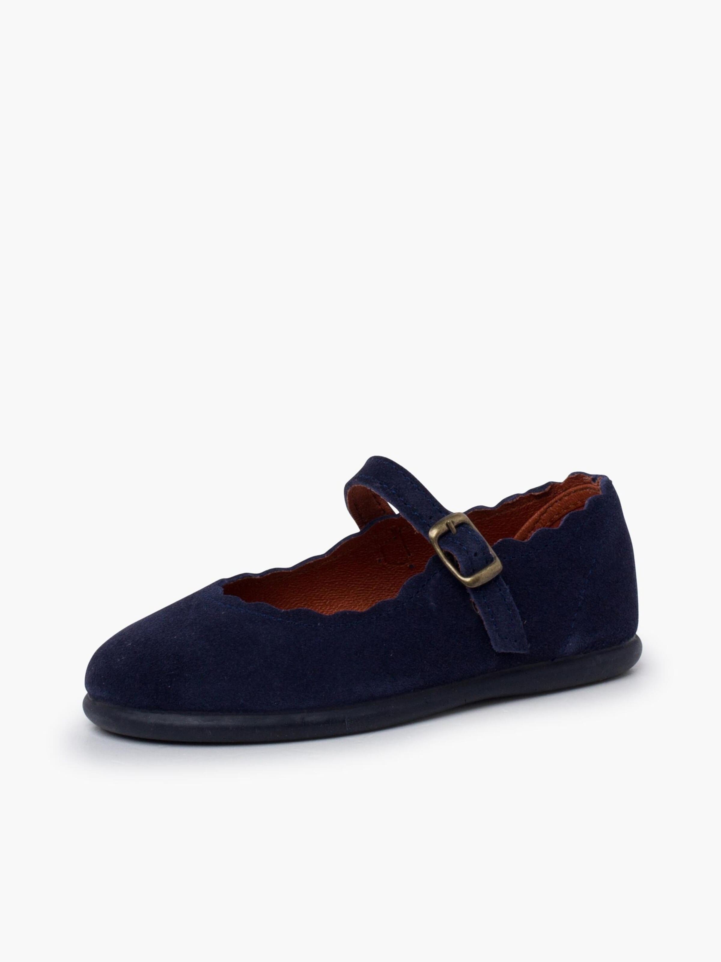 Pisamonas Lage schoen in Blauw: voorkant