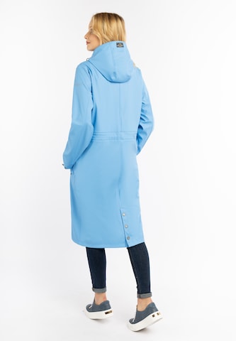 Schmuddelwedda Toiminnallinen pitkä takki värissä sininen