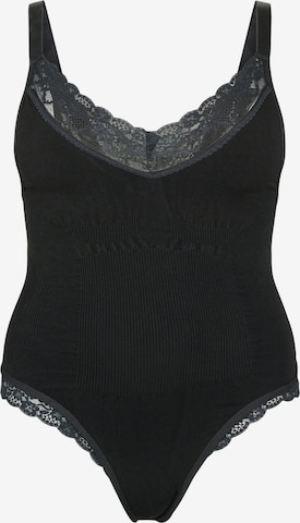 Body modelant Devoted by Zizzi en noir : devant