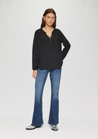 QS Blouse in Zwart