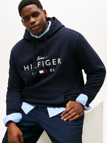 Tommy Hilfiger Big & Tall Sweatshirt 'BRNDLOVE' in Blau