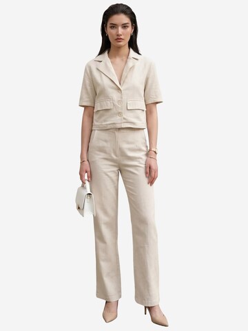 My fashion Pantsuit in Beige: front