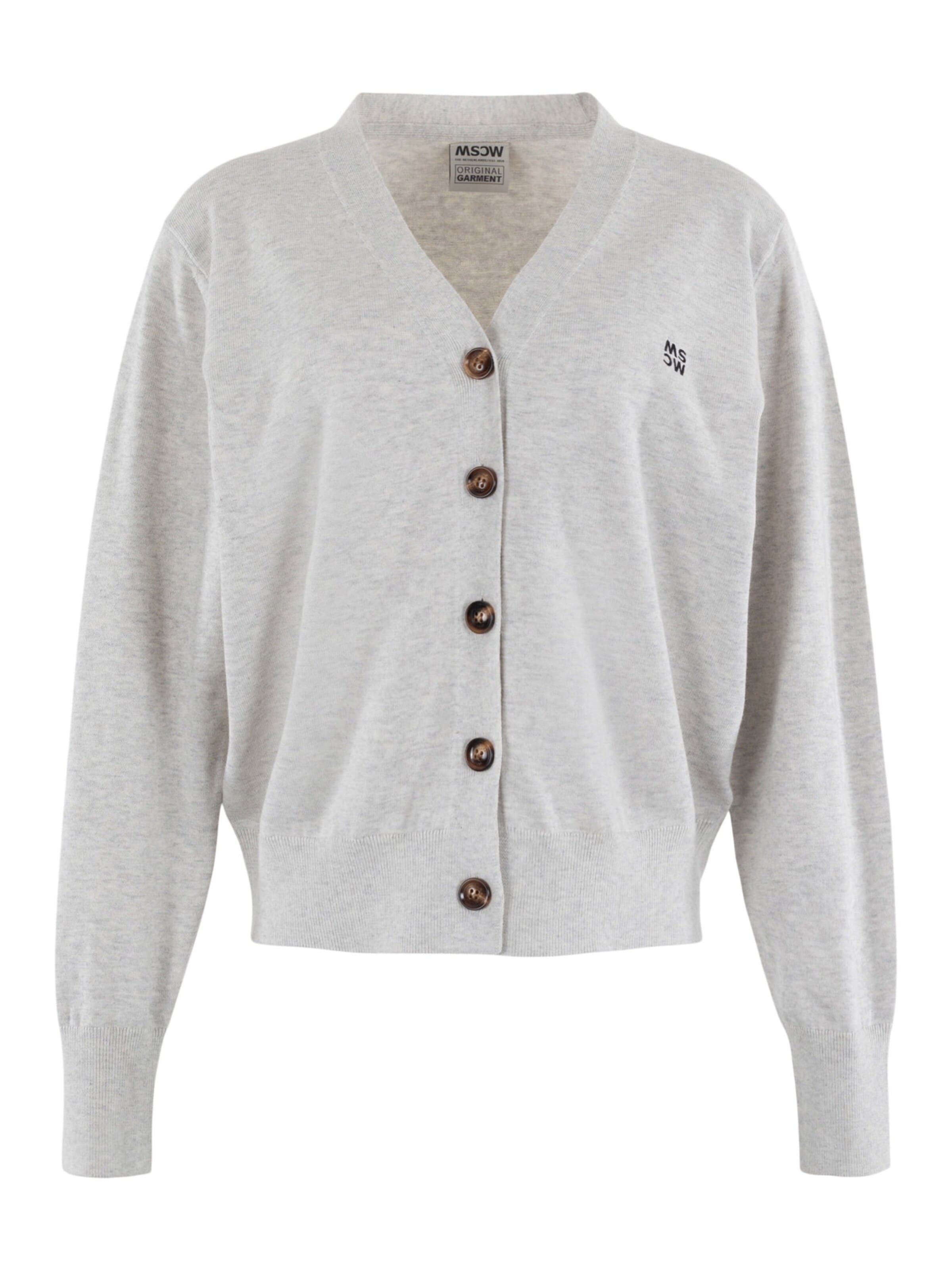 MSCW Weste 'Teddy'‌‌‌‌ in Beige: Vorderseite