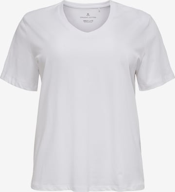 ONLY Carmakoma Shirt 'Asta' in White: front