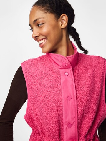 Gilet 'KATTY' di PIECES in rosa