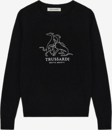 Trussardi Sweater in Black: front