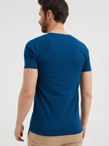 T-Shirt WE Fashion en bleu