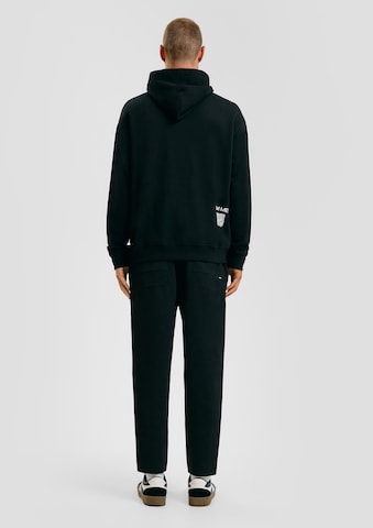 Sweat-shirt QS en noir
