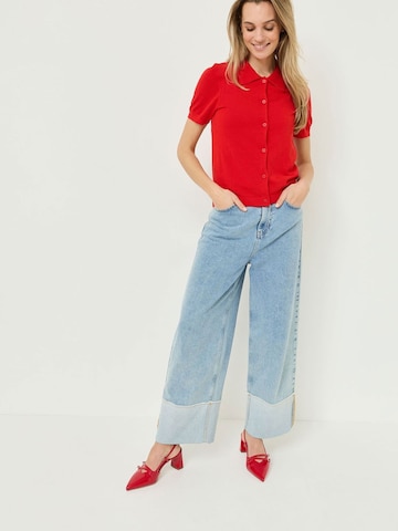 Cardigan Tamaris en rouge