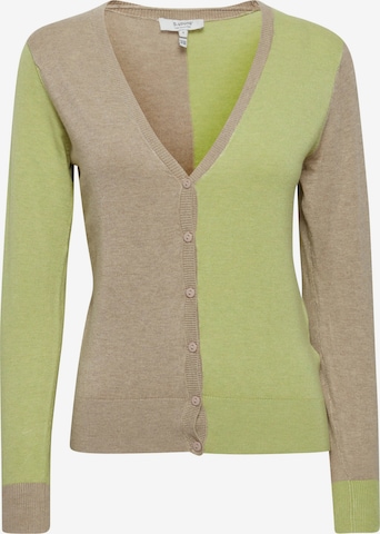 b.young Knit Cardigan 'pimba' in Green: front