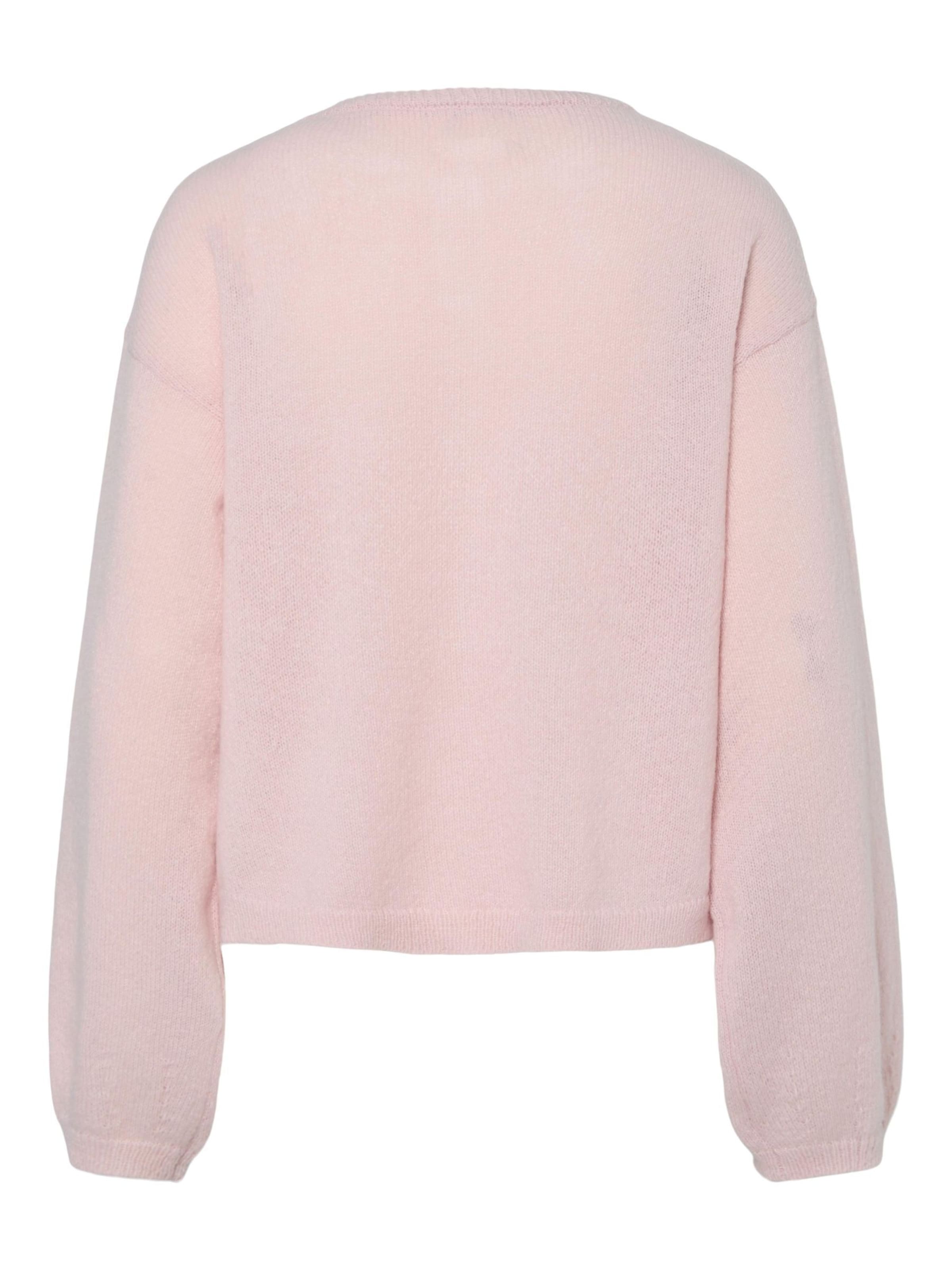 Cardigan 'PCIda' PIECES en rose