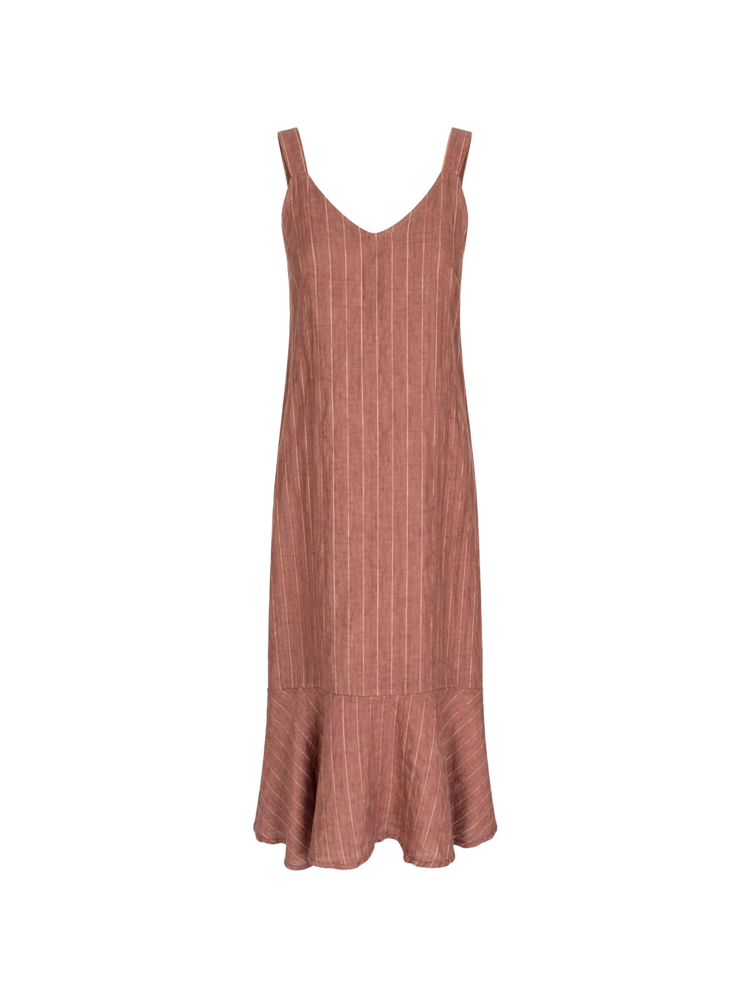 Haris Cotton Kleid 'Haris Cotton'‌‌‌‌‌‌‌ in Braun: Vorderseite