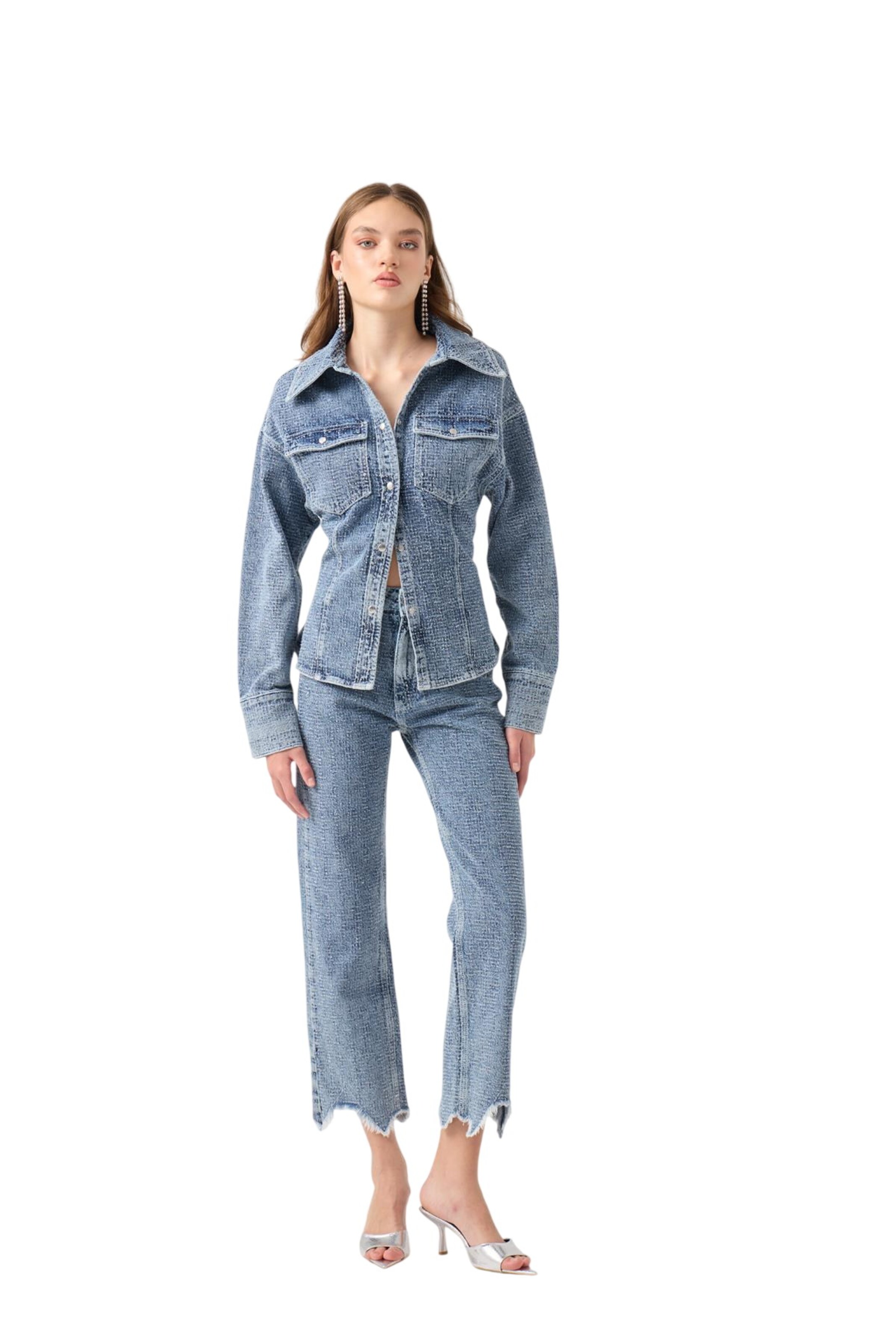 HOLLY LOLLY Between-Season Jacket in Blue