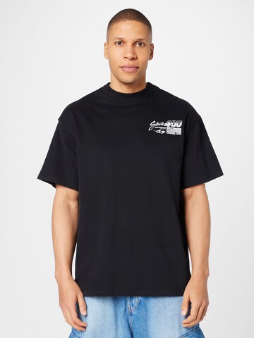 WEEKDAY Shirt in Black: front