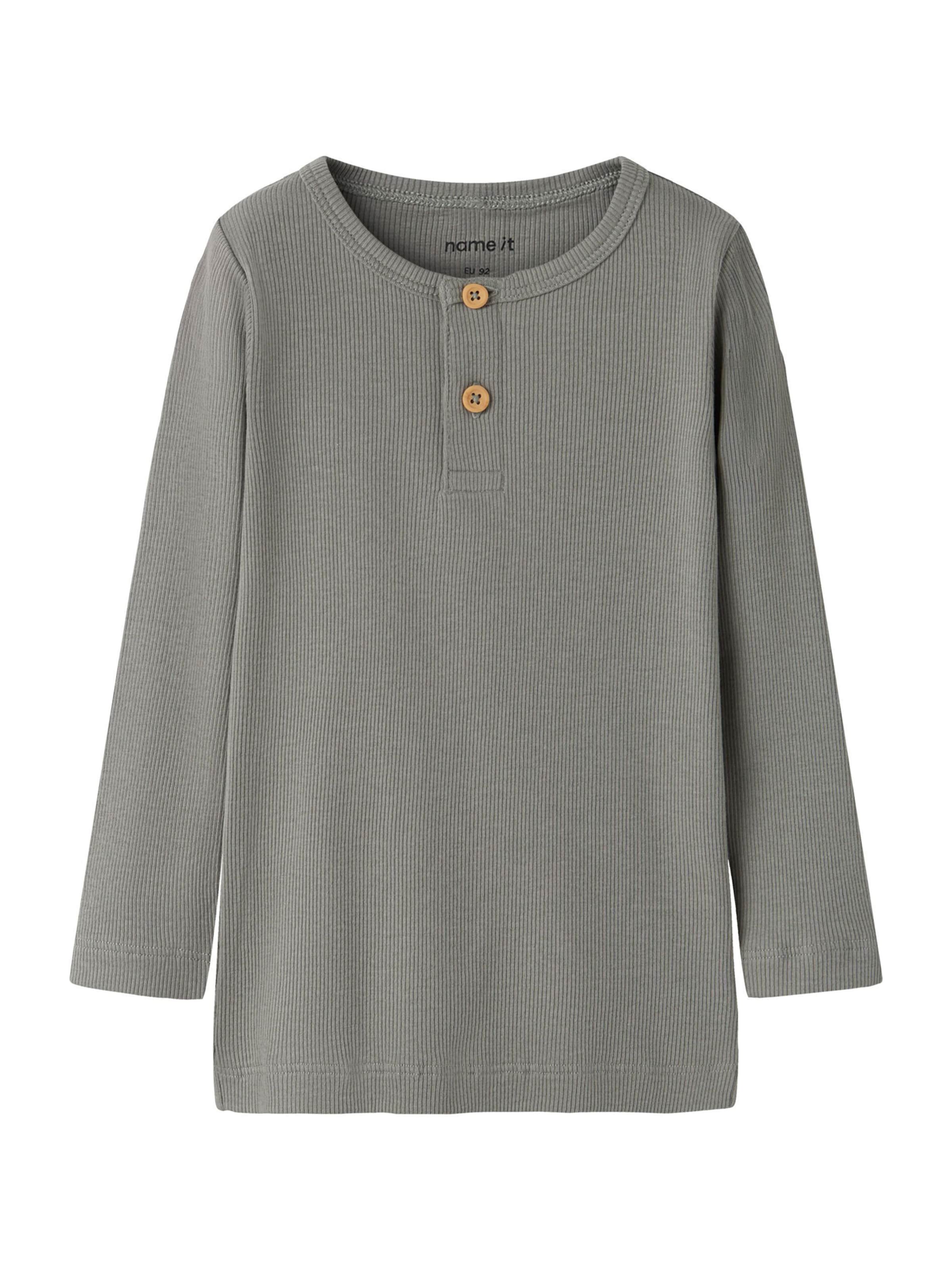 NAME IT Paita 'NMMKAB' värissä harmaa: etupuoli
