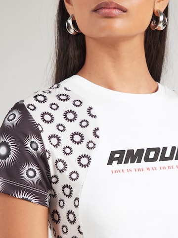 Desigual Tričko – bílá