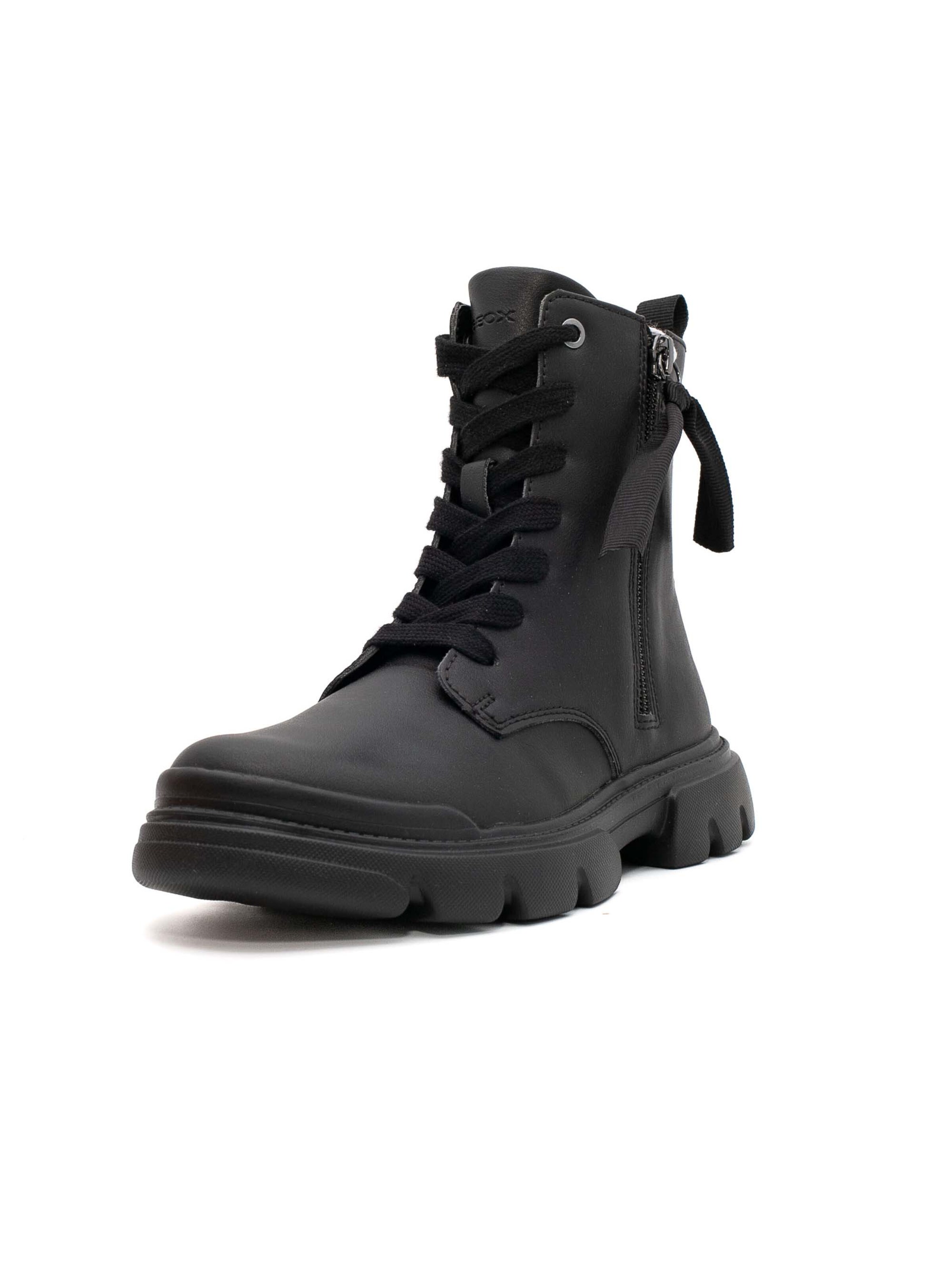 GEOX Stiefel 'J Junette G' in Schwarz