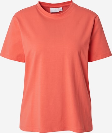 VILA Shirt 'VINora' in Rood: voorkant