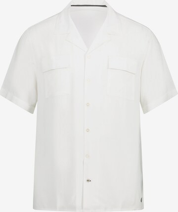 JP1880 Regular fit Button Up Shirt in White: front