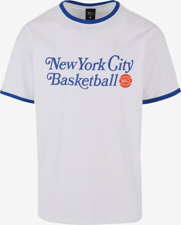 Tricou 'NYC BB' de la K1X pe alb: față