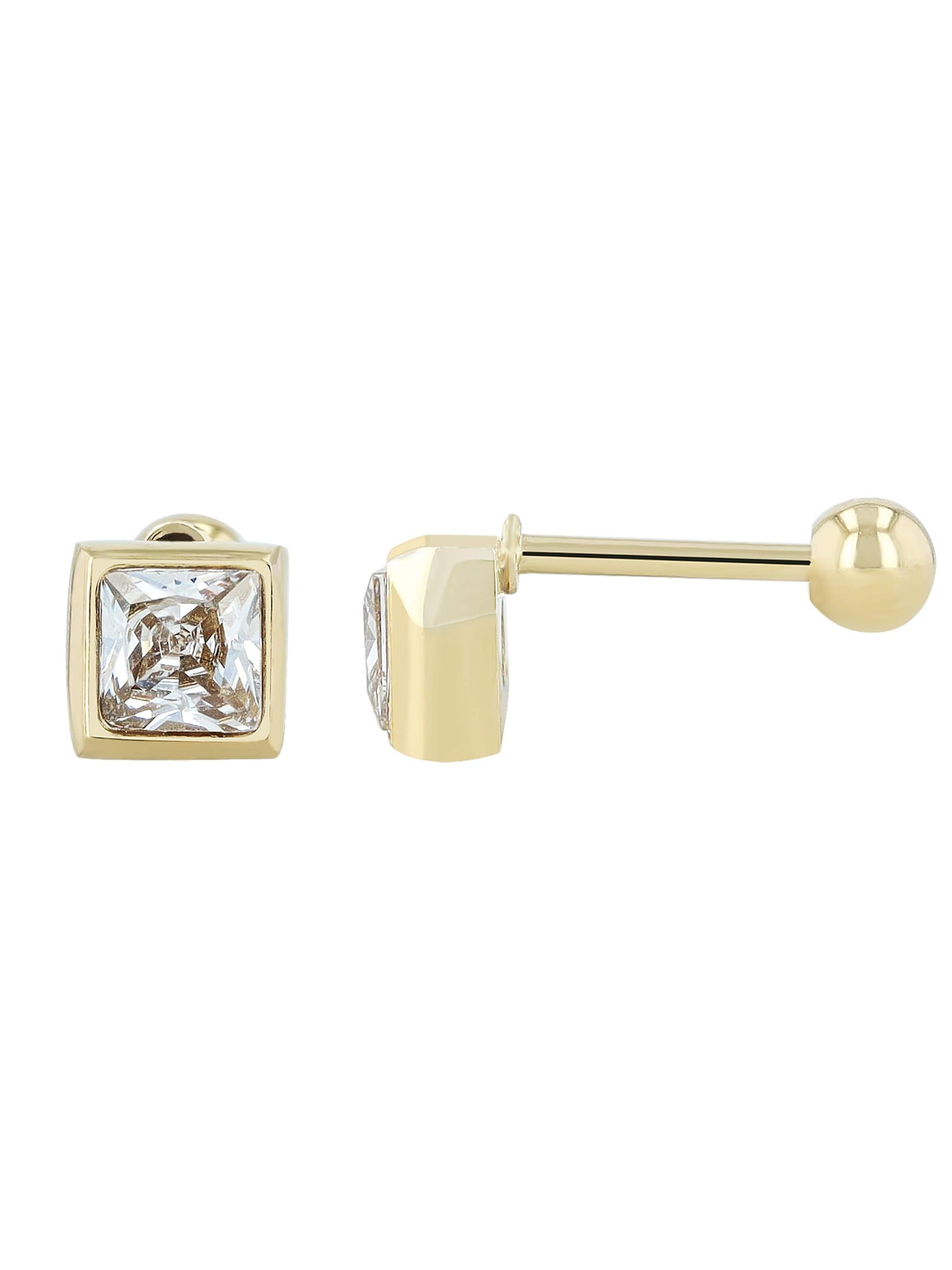 Akzent Earrings 'Nura, langlebig' in Gold