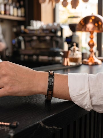 Holzwerk Bracelet 'DAMMSEE' in Brown: front