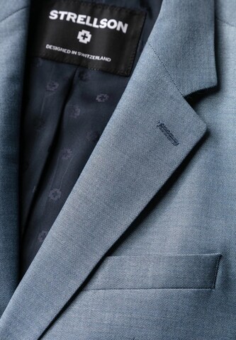 STRELLSON Slim fit Suit Jacket 'Aidan' in Blue