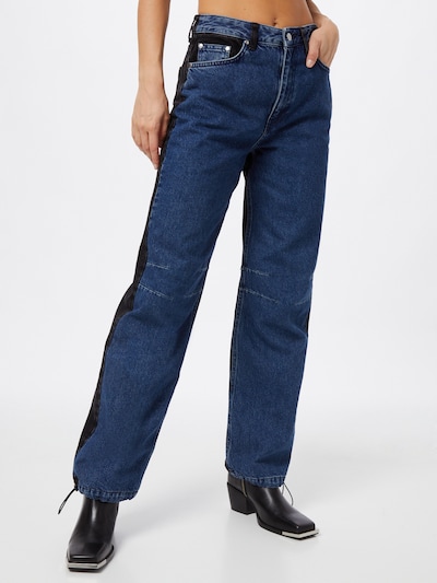 NU-IN Jeans in blau / schwarz, Modelansicht