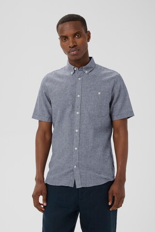 Coupe regular Chemise 'Trostol' Matinique en bleu : devant