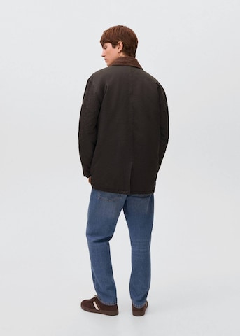 MANGO TEEN Between-Season Jacket in Brown