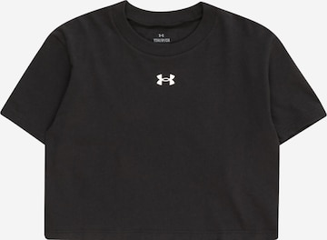 UNDER ARMOUR Funktionsshirt in Schwarz: predná strana