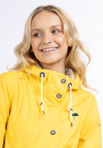 Manteau fonctionnel Schmuddelwedda en jaune