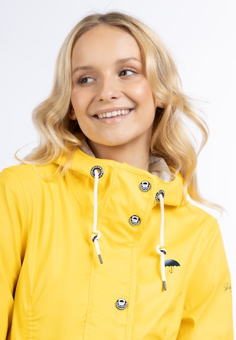 Manteau fonctionnel Schmuddelwedda en jaune