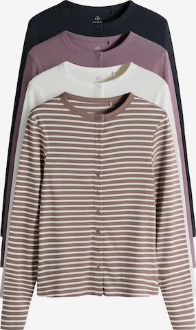 The Set Neuletakki värissä sininen: etupuoli