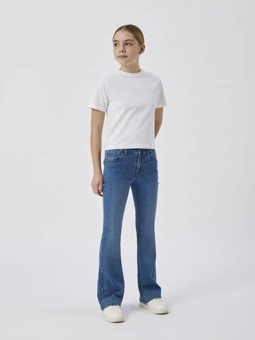 TWO SOON Bootcut Jeans i blå: forside