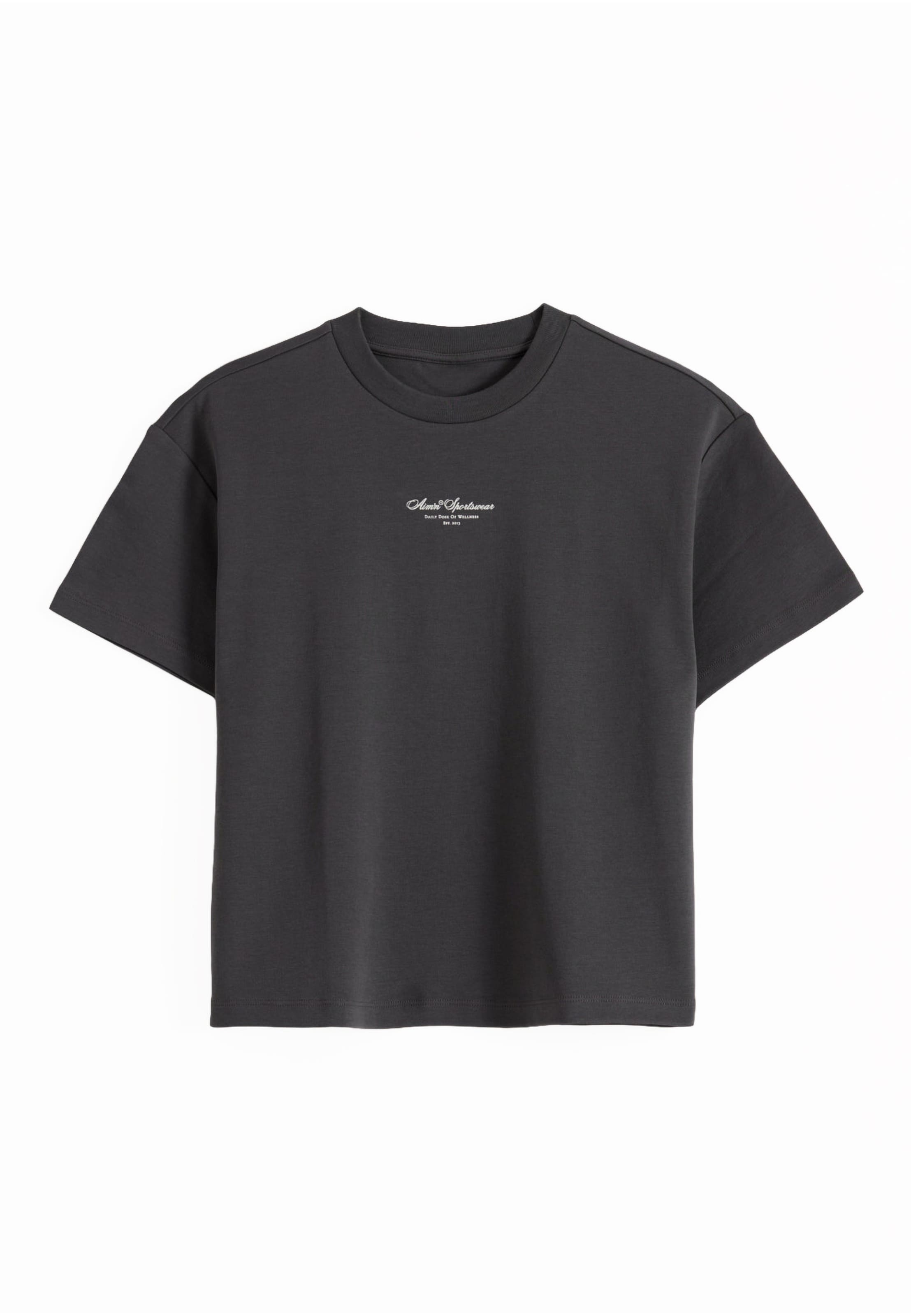 Aim'n - Camiseta funcional en gris: frente
