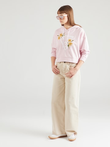 GUESS Sweatshirt 'ZOEY' in Pink