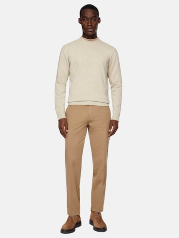 Coupe slim Pantalon chino Boggi Milano en beige