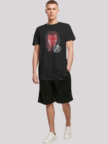 F4NT4STIC Shirt 'Marvel Avengers' in Zwart