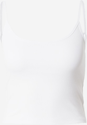 HOLLISTER - Top en blanco: frente