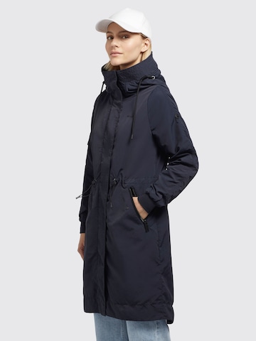 khujo Демисезонное пальто 'Silica2' в Синий