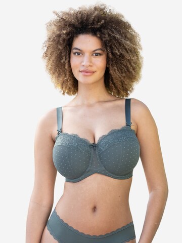 Soutien-gorge 'Diamond' SugarShape en vert : devant