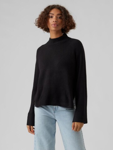 VERO MODA Sweater in Black: front