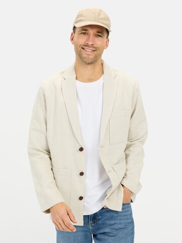 CAMEL ACTIVE Regular Fit Indoor-Shaket mit 3-Knopfleiste in Beige: Vorderseite