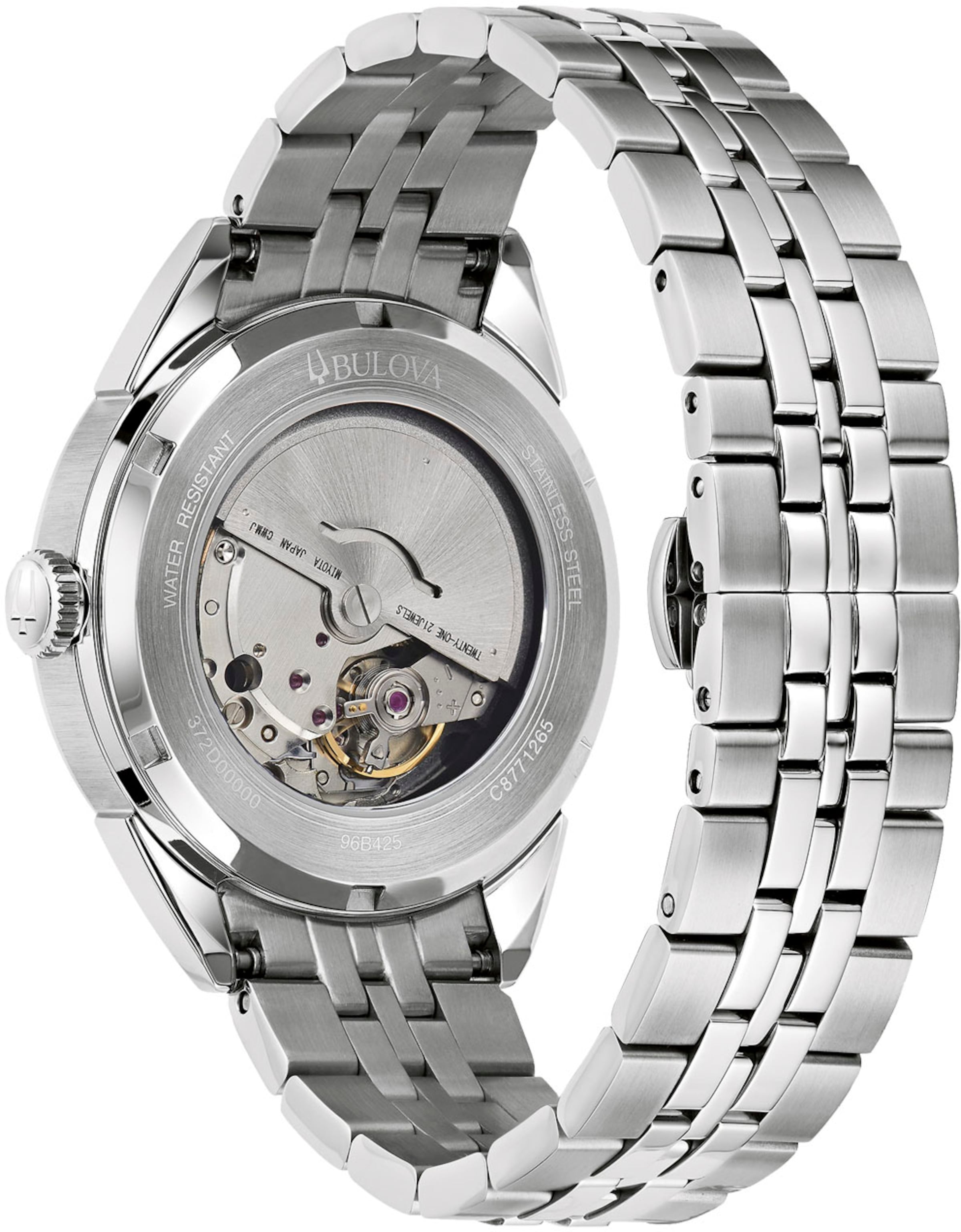 Bulova Analog Watch in Silver