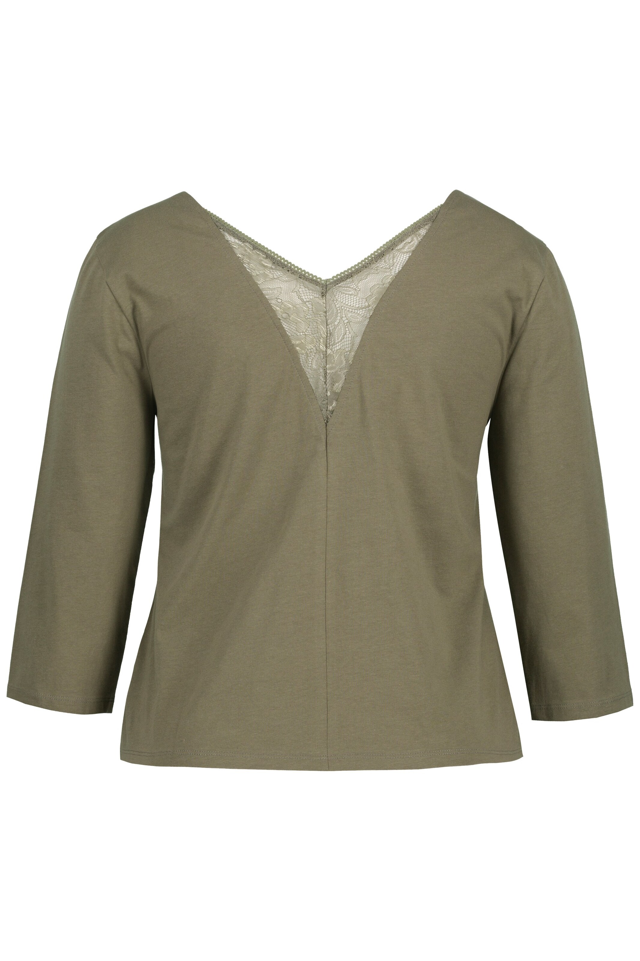 Ulla Popken Pajama shirt in Green