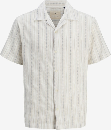 JACK & JONES - Ajuste regular Camisa en blanco: frente